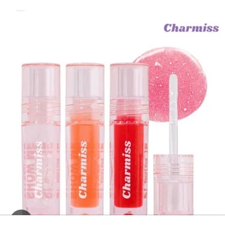 ลิปกลอส Charmiss Glitter Lip Gloss Ver.2 ฉ่ำวาว ปากอิ่ม น่าจุ๊บ (เลือกตัวเลือก 2 แถม 1)