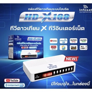 กล่องรับดาวเทียมGMMz infosat x168