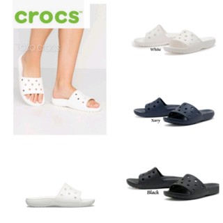 รองเท้าแตะ Crocs classic Slide Crocs สไตล์คลาสสิก สําหรับผู้ชาย และผู้หญิง