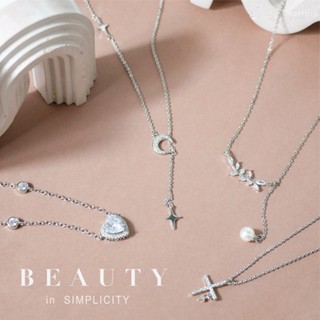 Beauty in simplicity✨ สร้อยคอ Mottashop เรียบหรูที่ช่วย Complete Looks ให้ดูสวยได้แบบไม่ต้องเยอะ สร้อยคอเพชร สร้อยคอยาว