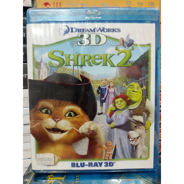 Blu-ray Shrek2 3D มือ1