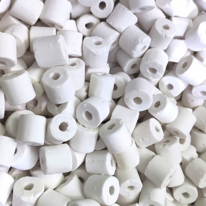 Bioring Ceramic Bio Care Ceramic Ring Aquarium Filter Media ต่อ PCS AQUARIUM FILTER MEDIA