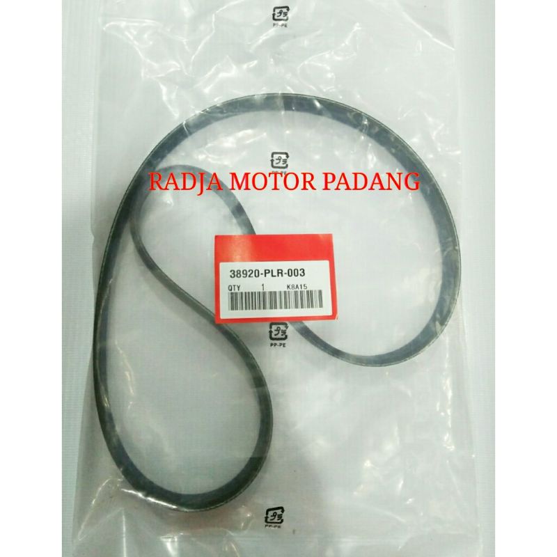 Fanbelt belting dynamo cas honda stream 1700cc 2002-2006 civic vti 2001-2005 38920-PLR-004 ขนาด 6PK 
