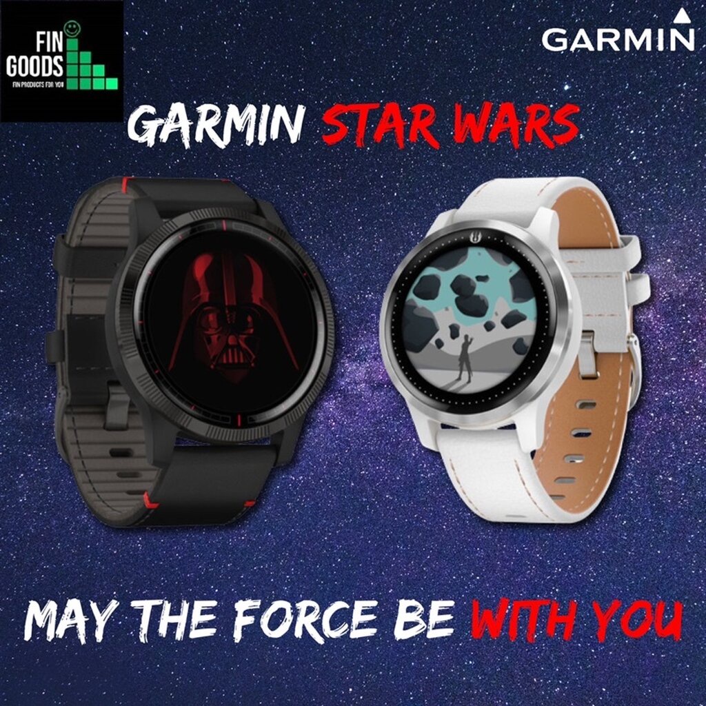 Garmin Star wars (Vivoactive 4) นาฬิกาออกกำลังกาย มี GPS รุ่น Legacy Saga ✅รับประกันศูนย์ไทย