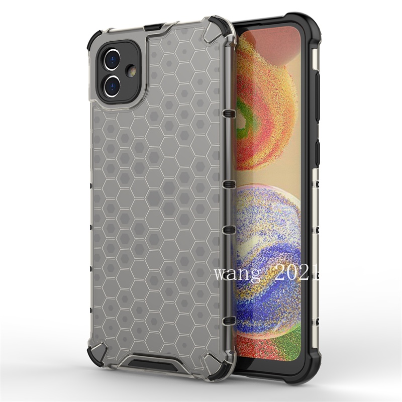 Ready Stock Phone Case เคส Samsung Galaxy A04e A04 4G Casing Honeycomb Technology Durable and Drop Resistant Camera Protective Hard Case เคสโทรศัพท #8