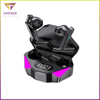 [Vin] X15 Wireless Earbuds Gaming Earphones Smart Led Light Game In-Ear Earphone [V/3]