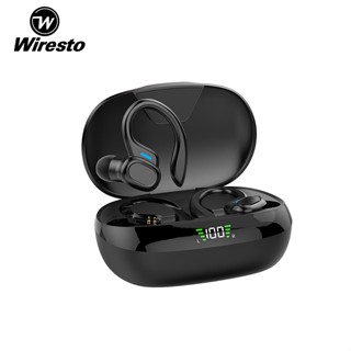 Wiresto ชุดหูฟังสเตอริโอไร้สายบลูทูธ 5.2 HD ตัดเสียงรบกวน กันเหงื่อ สําหรับ E-sports