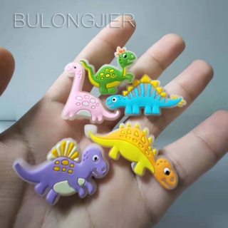 Croc Jibz Pins ใหม่ กระดุม จี้รูปไดโนเสาร์ หลากสีสัน สําหรับรองเท้า DIY