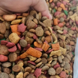 ฺBD - อาหารเม็ดน้องหมา Dog Smile รสรวมตับไก่นมสูตรเค็มน้อย เกรดส่งออกจากโรงงาน ขนาดทดลอง 200 กรัม