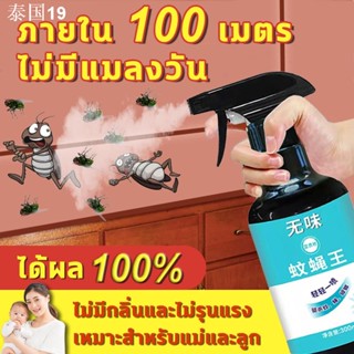 ✅ภายใน 100เมตรไม่มีแมลงวัน✅กำจัดแมลงวัน 300ml ได้ผล100% เหมาะสำหรับคนท้องและทารก สเปรย์ไล่แมลงวัน fly repellent spray