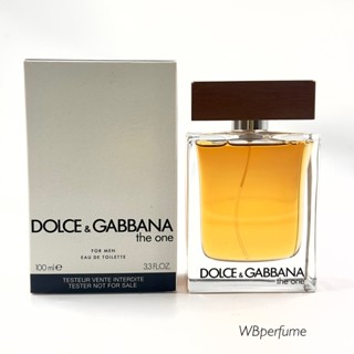 น้ำหอมแท้100% น้ำหอม Dolce &amp; Gabbana The One EDT for Men 100 ml. TESTER