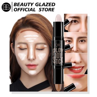 Beauty GLAZED เครื่องสําอาง ไฮไลท์ คอนทัวร์ แบบแท่ง 3 สี