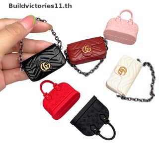 Buildvictories11 กระเป๋าสะพายไหล่ กระเป๋าถือ ขนาดมินิ 1:12 สําหรับตกแต่งบ้านตุ๊กตา TH