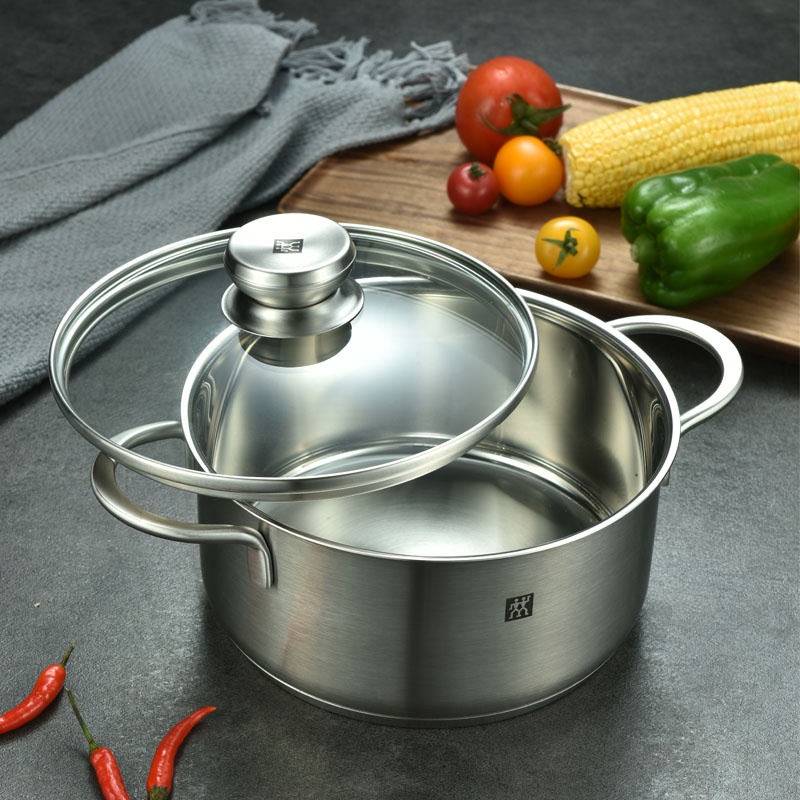 Germany Zwilling 26cm stainless steel stockpot saucepan steamer Kitchen
