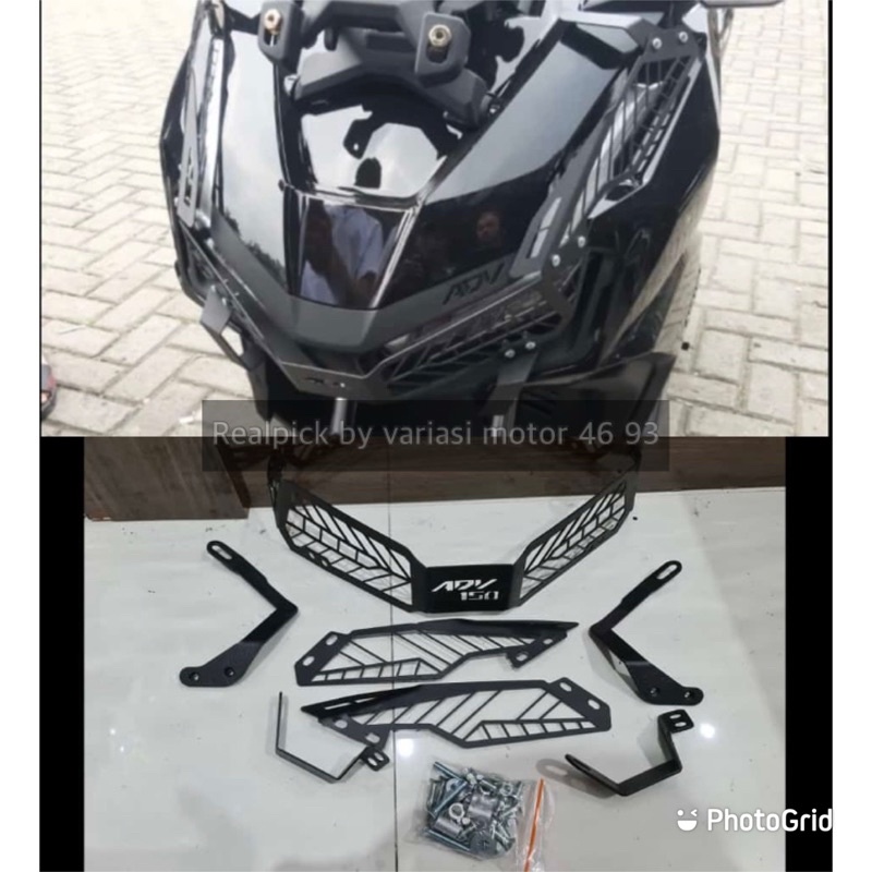 ฝาครอบไฟหน้า Adv 150 / adv 160 protec lamp adv 150 ฟิล์มกันรอยไฟหน้า adv 150