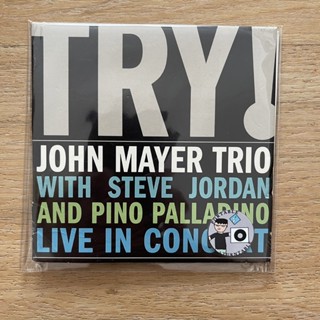 CD ซีดีเพลง John Mayer Trio - Try! (Live In Concert) แผ่นแท้ มือสอง