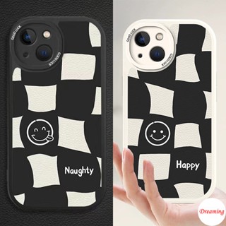 สำหรับ Samsung Galaxy S22 S21 S20 Plus Ultra FE A11 M11 A12 M12 M23 M31 M32 4G 5G รูปไข่ Big Eye เคสโทรศัพท์ Motif Happy Naughty Smile