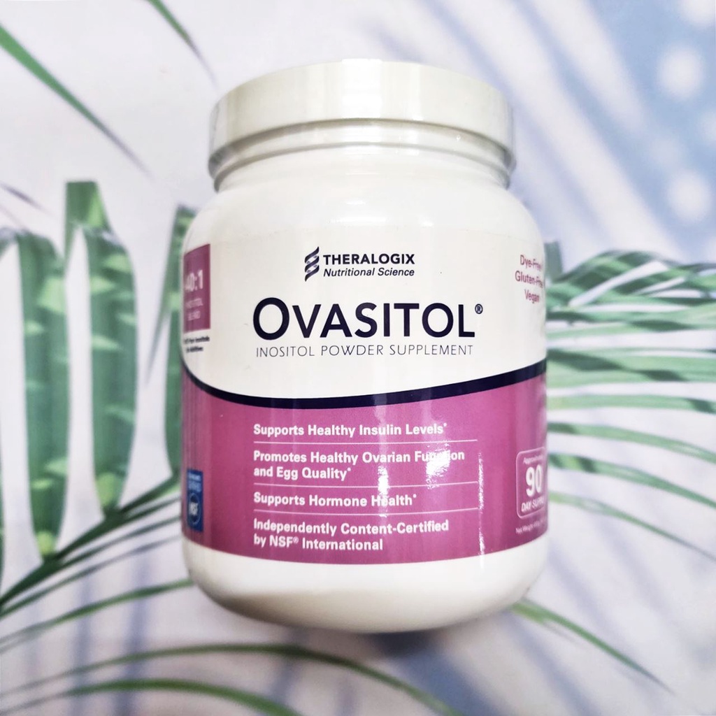 Ovasitol® Inositol Powder | Theralogix 90 Day Supply 400g แบบกระปุก 90 วัน สำหรับผู้หญิง