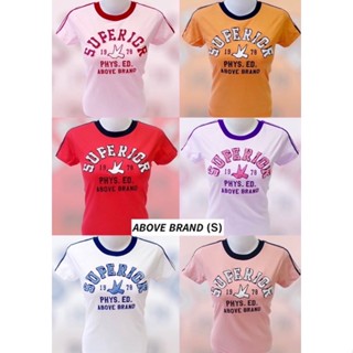 เสื้อยืด AboveBrand พร้อมจัดส่ง มี 4 สี ( S &amp; M )