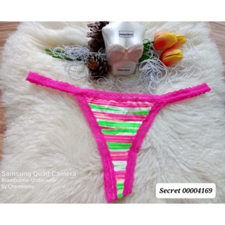 Secret Size L,XL,2XL+ ชุดชั้นในแบรนด์ /จีสตริง Gstring สะท้อนแสง 00004169