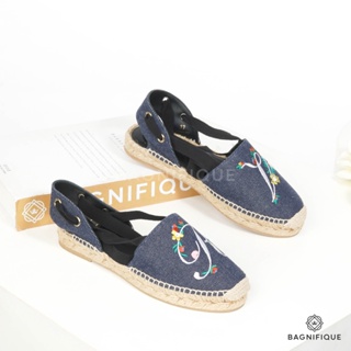 NEW ROGER VIVIER BLOOMING ESPADRILLES 37 JEAN