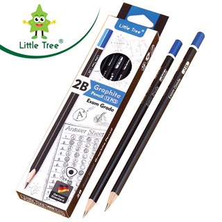 Little Tree ดินสอแรเงา 2B (PENCIL) แพ็ค 1 โหล