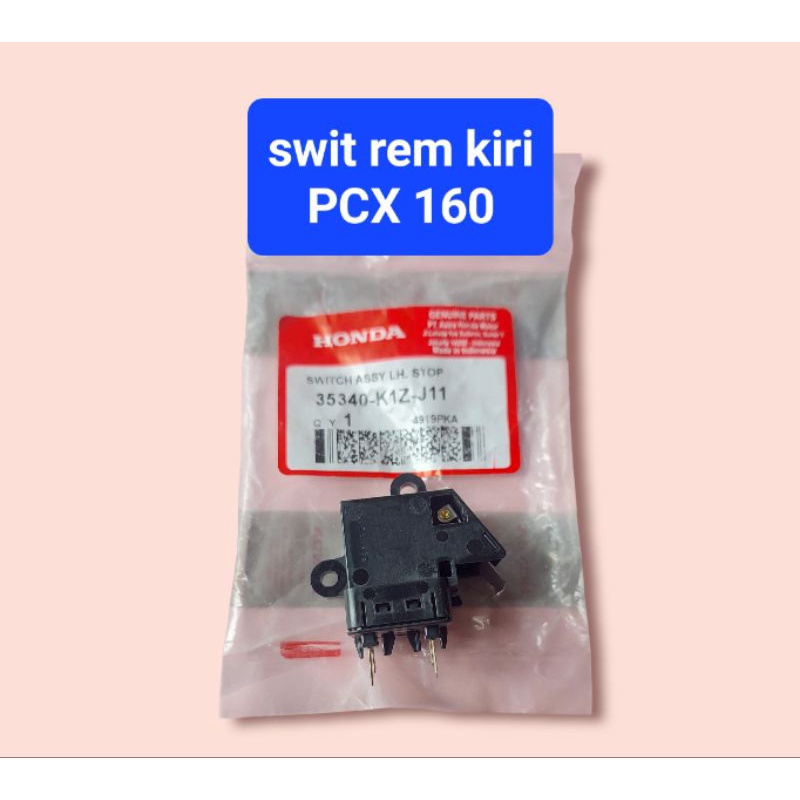 สวิตช์เบรกซ้าย สวิตช์ซ้าย PCX160 VARIO160 ADV160 35340-K1Z-J11 อะไหล่เดิม