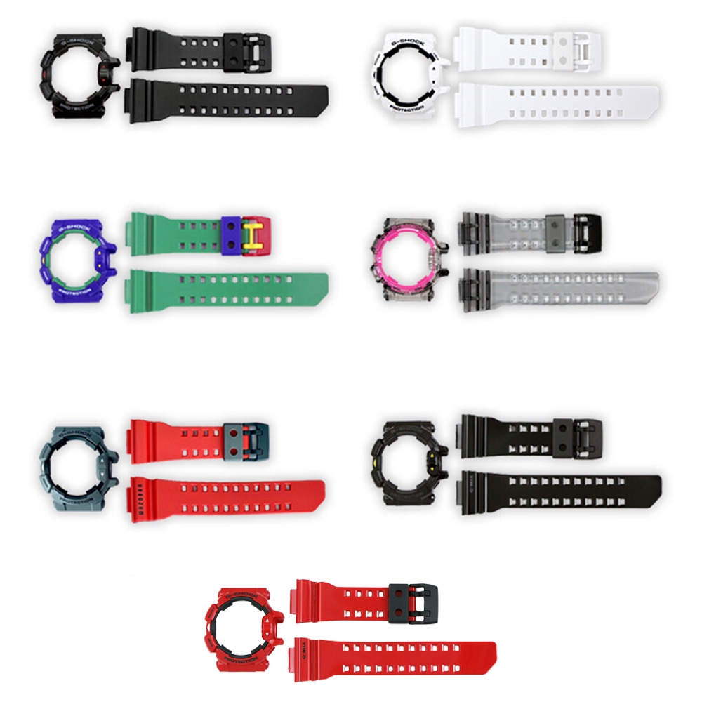 Casio G-Shock กรอบและสาย GA-400,GBA-400 (GA-400-1B,GA-400-2A,GA-400-4B,GA-400-7A,GA-400SK-1A4,GBA-40