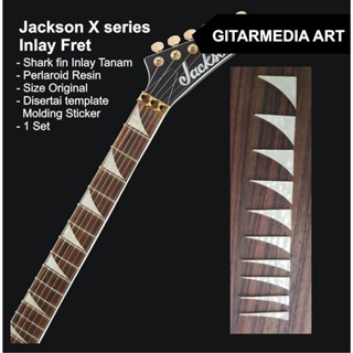 กีต้าร์ jackson x series inlay- jackson xseries-shark fin fr…