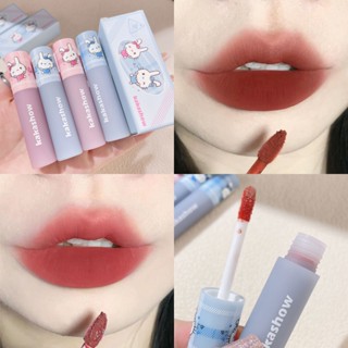 Kakashow lipstick ลิปสติก เนื้อแมตต์กํามะหยี่ ให้ความชุ่มชื้น เครื่องสําอางสําหรับนักเรียน