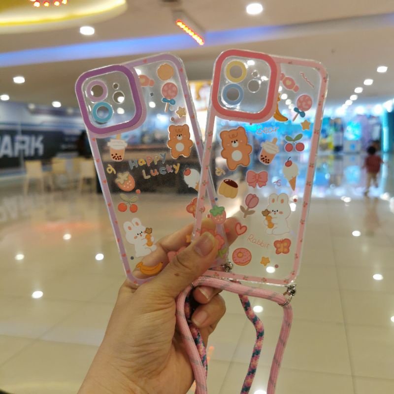 YKCS 0010 กรณี PICTURE D สลิงกรณี OPPO A16K A17 A3S C1 A8 A31 A1K A7 A5S A12 A11K A52020 A92020 A57 