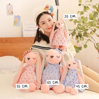 ตุ๊กตาเด็ก (Doll10) - ตุ๊กตากระต่ายปักชื่อ ตุ๊กตากระต่ายหูยาว **ปักชื่อ ไม่รับเก็บปลายทาง