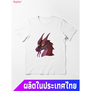 2022  sale การ์ตูนอเมริกัน ริกกับมอร์ตี้ แขนสั้นลายการ์ตูน  Balthrowmaw Headshot (Rick And Morty) Essential T-Shirt_54