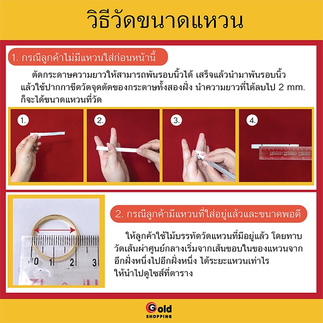 แหวนทองฝังพลอย นพเก้า ทับทิม เพชร เสริมโชค เสริมบารมี แหวนแฟชั่น เครื่องประดับ ใส่อาบน้ำได้ แหวนทองเหลืองแท้