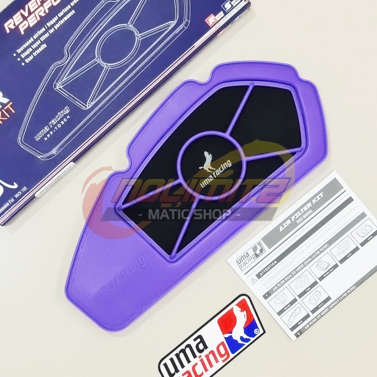 กรองอากาศ Uma Racing Dual Kit กรองอากาศ Aerox 155 OLD Lexi