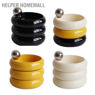 BHelper Homemall กล่องเก็บเครื่องประดับ ต่างหู สร้อยคอ เมลามีน อเนกประสงค์ แบบหลายชั้น