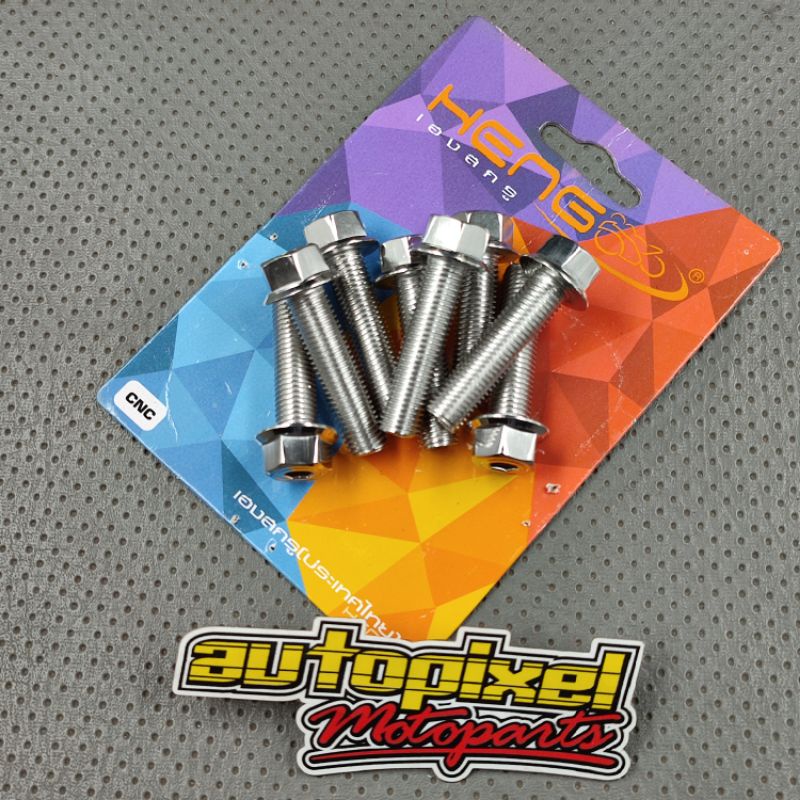 เกลียวน๊อต Probolt 14 ยาว 4 ซม. สแตนเลส 2 คีย์ m10x40 heng thailand