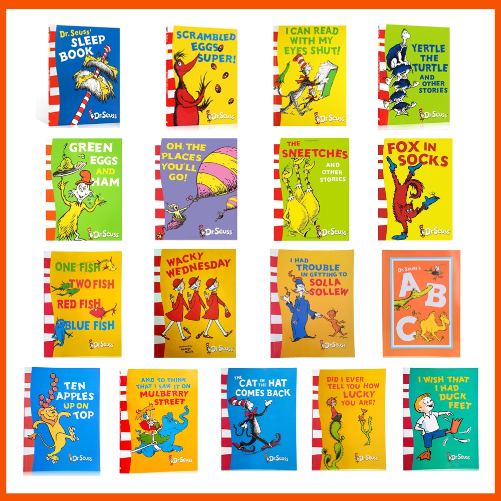 หนังสือภาพ Dr.Seuss' SLEEP Book By Dr Seuss สําหรับเด็ก