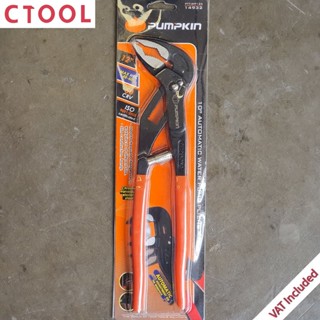 คีมคอม้า12นิ้ว เดินเฟือง ด้ามหุ้ม 12" Pumpkin ของแท้ - Authentic 12" Automatic Water Pump Pliers - ซีทูล Ctool