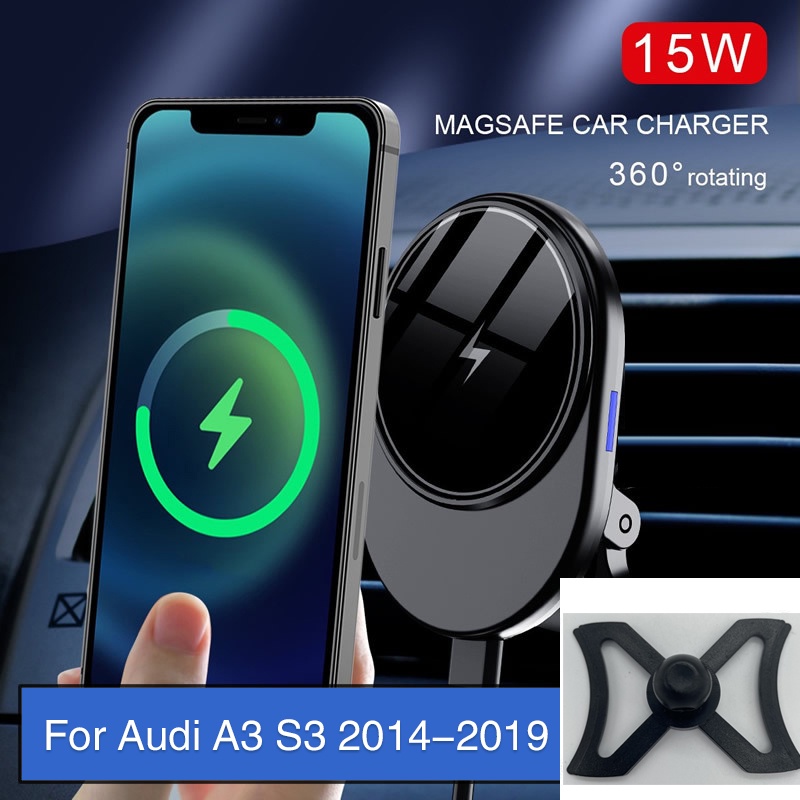 Magsafe Mobile Phone Holder For Audi A3 S3 20142019 Accessories