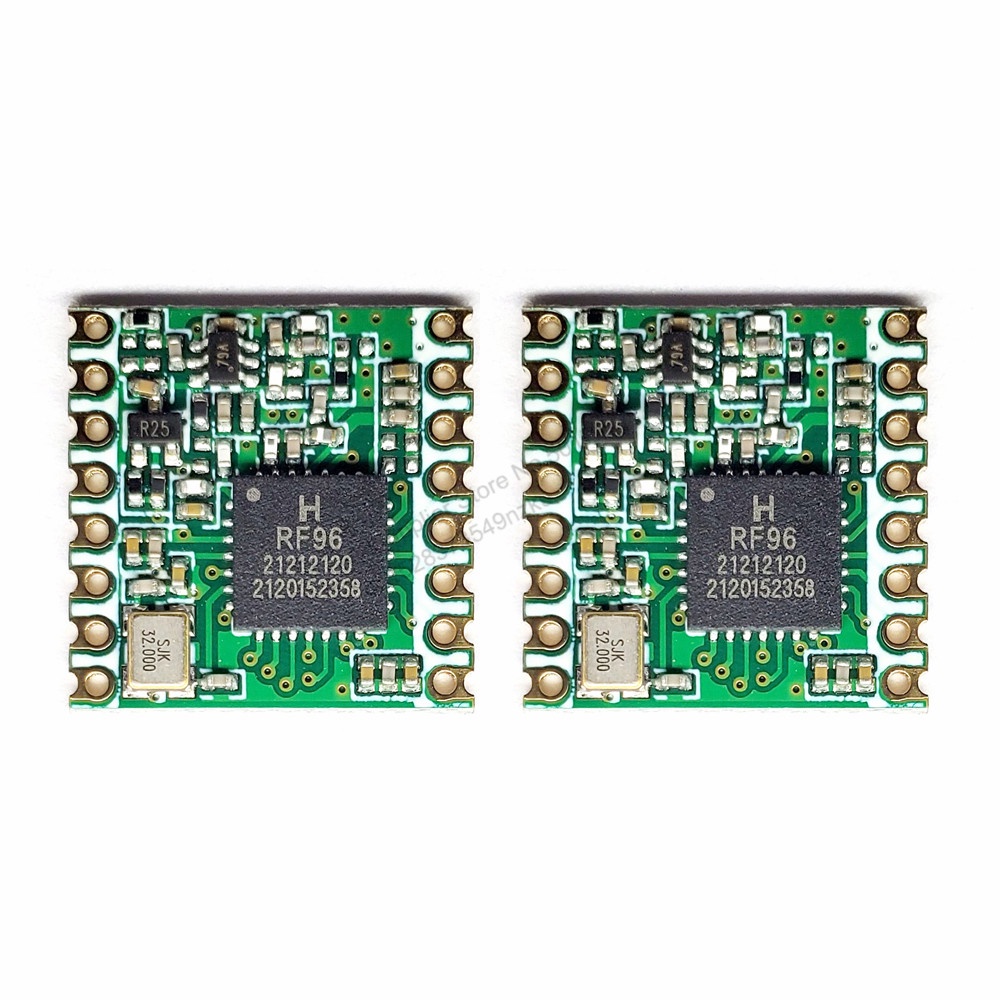 2PCS Wireless Transceiver โมดูล RFM95-915MHz RFM95-868MHz FM95 RFM95W 868 915 LoRa ยาว-Distance Tran