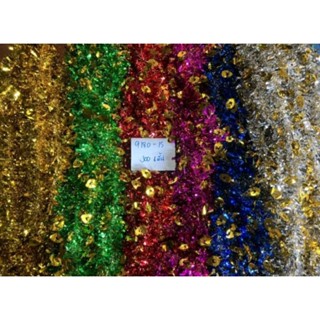 สายรุ้งปีใหม่คละแบบคละสีสุ่มยาว3มตร