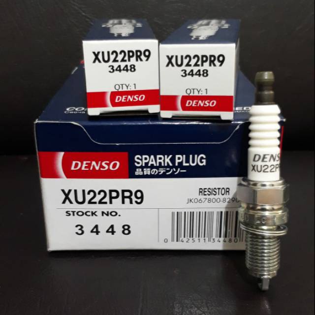 Peroduo Myvi / Lagi Best/ Alza / Avanza DENSO Plug XU22-PR9 XU22PR9 SET 4 PC/