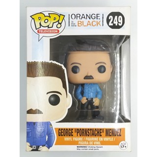 Funko Pop Orange Is The New Black - George Pornstache Mendez #249 (กล่องมีตำหนินิดหน่อย)