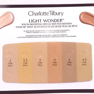 แท้💯% [เคาน์เตอร์อังกฤษ/เช็คใบเสร็จได้] Charlotte Tilbury Light Wonder Foundation