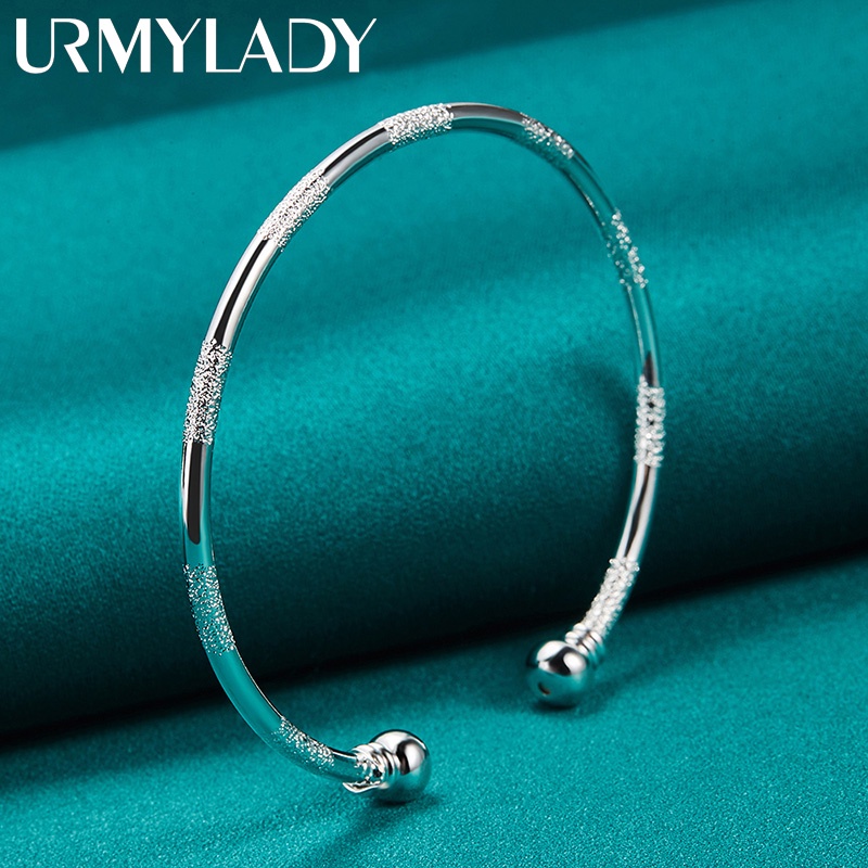 Urmylady กําไลข้อมือเงินแท้ 925 ทรงกลม รูปที่ 3