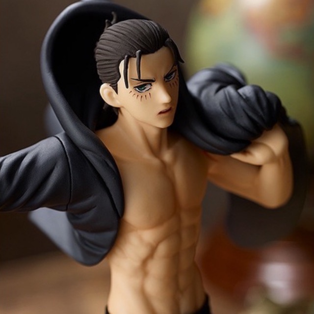 POP UP PARADE Eren Yeager / เอเลน เยเกอร์ เอเรน Attack on Titan ผ่าพิภพไททัน ฟิกเกอร์แท้ โมเดล Figur