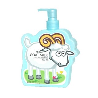 มิสทิน โกท มิ้ลค์ เอ็กซ์ตร้า มายด์ โลชั่น 300มล Mistine Goat Milk Extra Mild Lotion 300ml