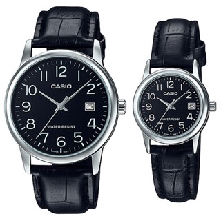 🎁CASIO STANDARD M/LTP-V002L-1B ของแท้ 100% พร้อมส่ง ประกัน 1 ปี