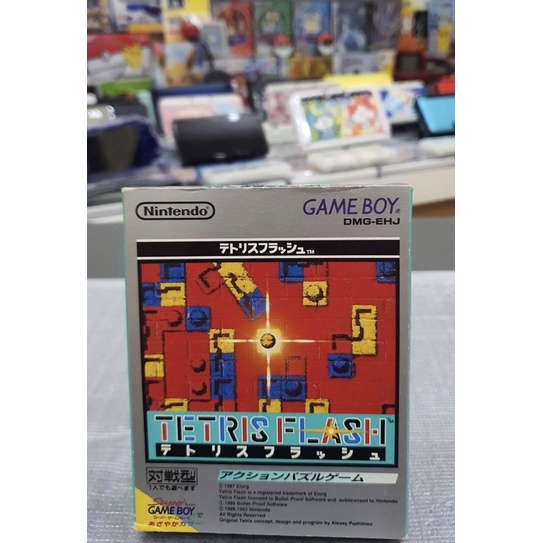 ตลับ gameboy  TETRIS FLASH gb แท้ งานกล่อง